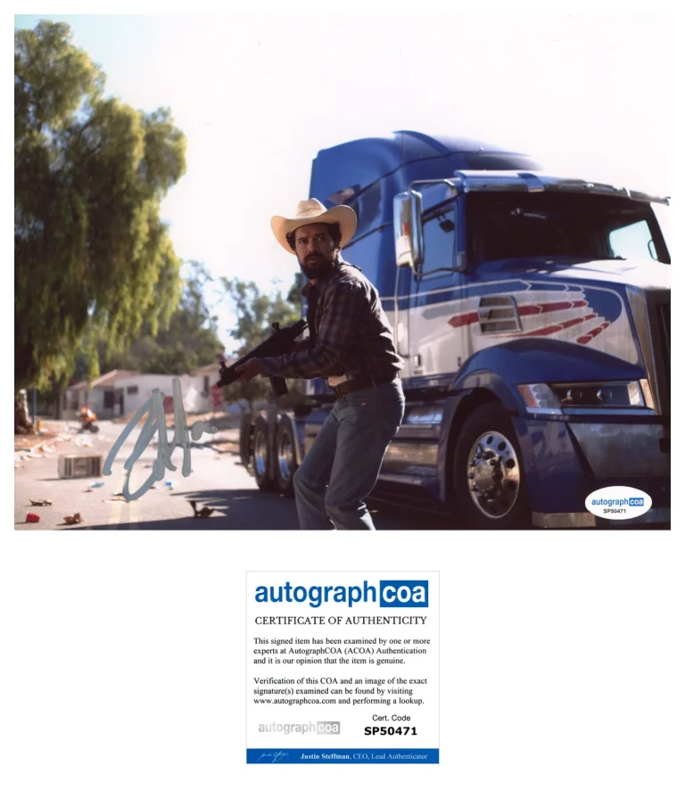 Alejandro Edda ‘The Forever Purge’ Signed 8x10 Photo ‘T.T.’ ACOA