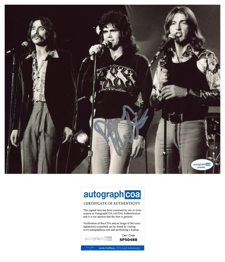 Danny Hutton ‘Three Dog Night’ Band Signed 8x10 Photo ACOA