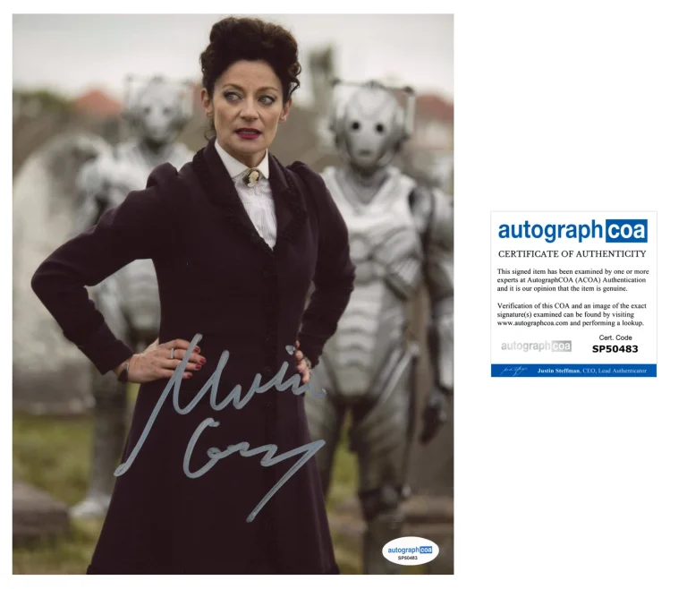 Michelle Gomez ‘Doctor Who’ Signed 8x10 Photo ‘Missy’ ACOA
