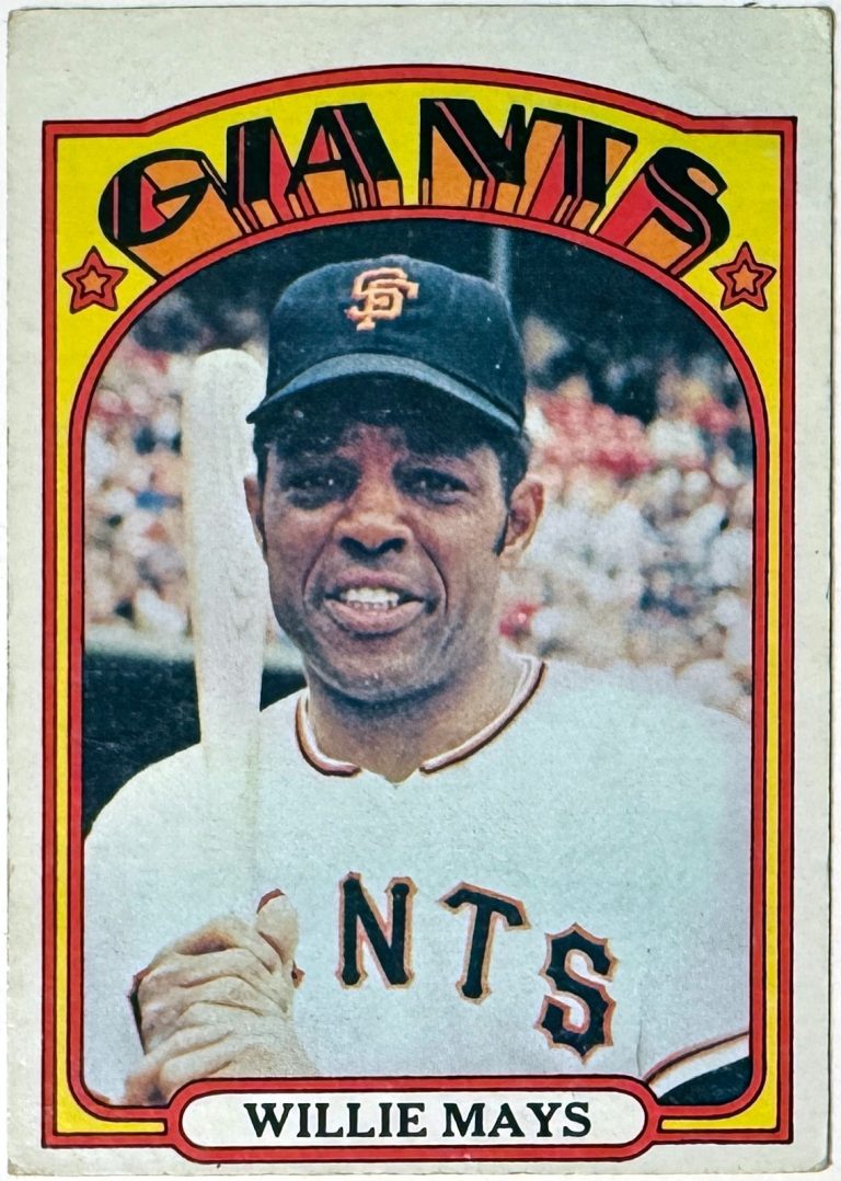 Willie Mays 1972 Topps Card #49 VG (San Francisco Giants/HOF)