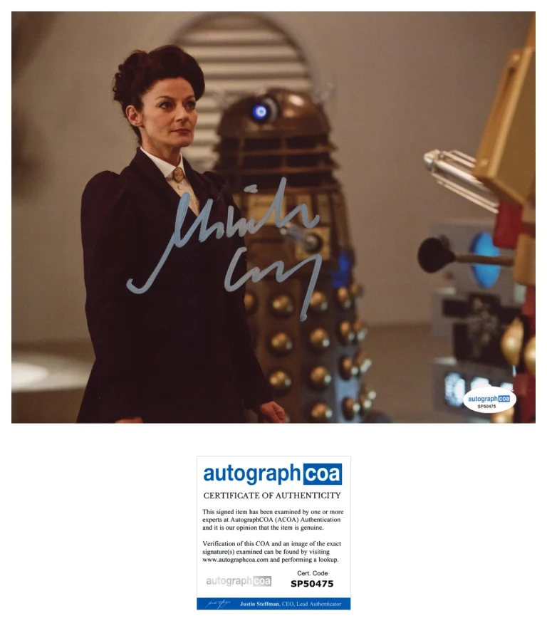 Michelle Gomez ‘Doctor Who’ Signed 8x10 Photo ‘Missy’ ACOA