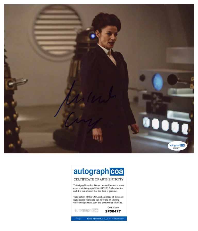 Michelle Gomez ‘Doctor Who’ Signed 8x10 Photo ‘Missy’ ACOA