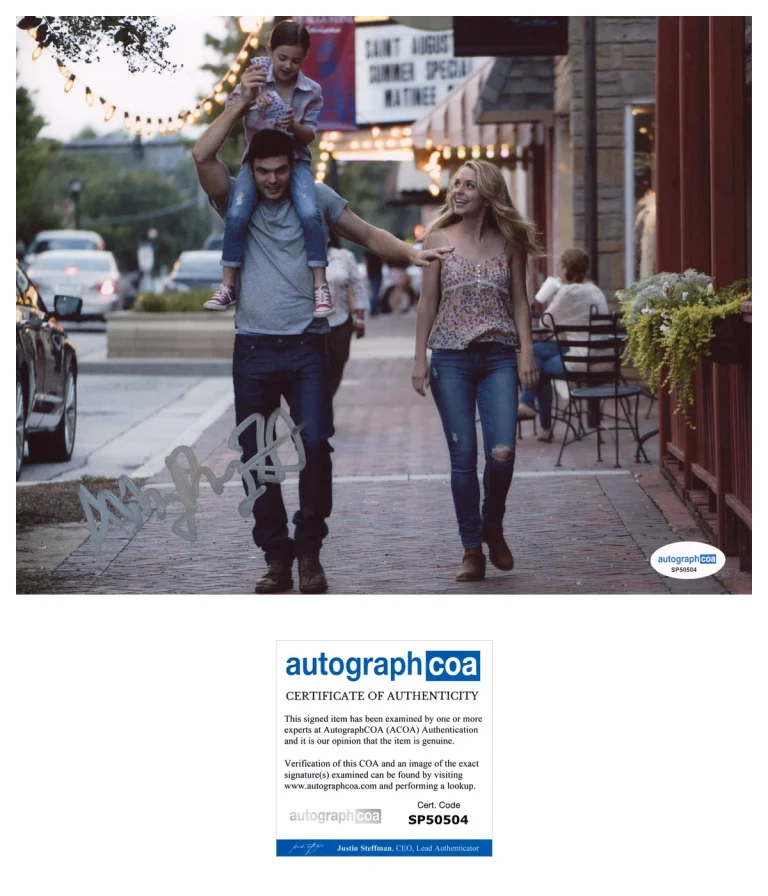 Abby Ryder Fortson ‘Forever My Girl’ Signed 8x10 Photo 'Billy' ACOA