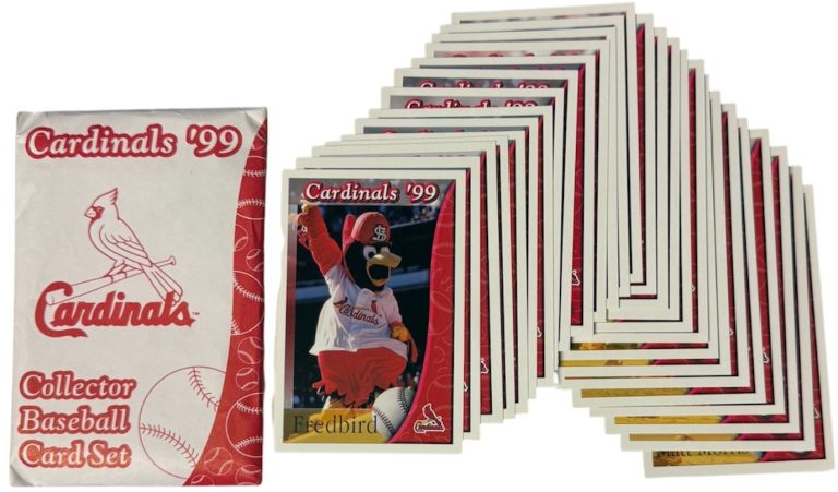 1999 St. Louis Cardinals Kansas City Life 27 Collector Card Set-  La Russa/Tatis