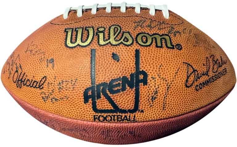 2002 Arena Georgia Force Football Signed – COA Andy Kelly/Tyrone Jones/D Hammond
