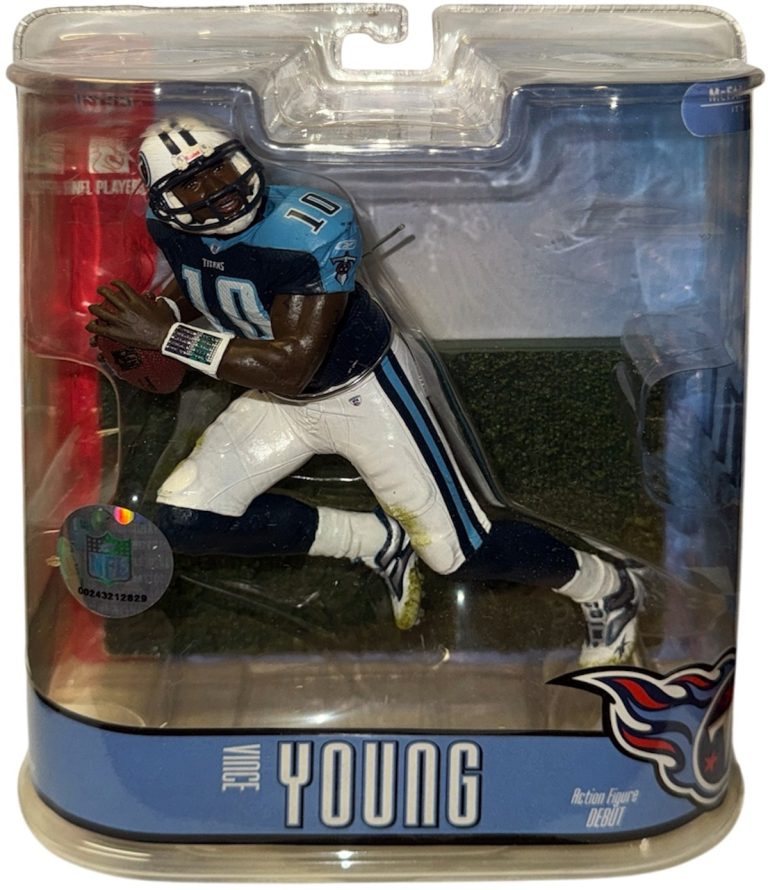 Vince Young NFL Titans 2007 McFarlane Toys Action Figure Debut/Series 15/New NIB