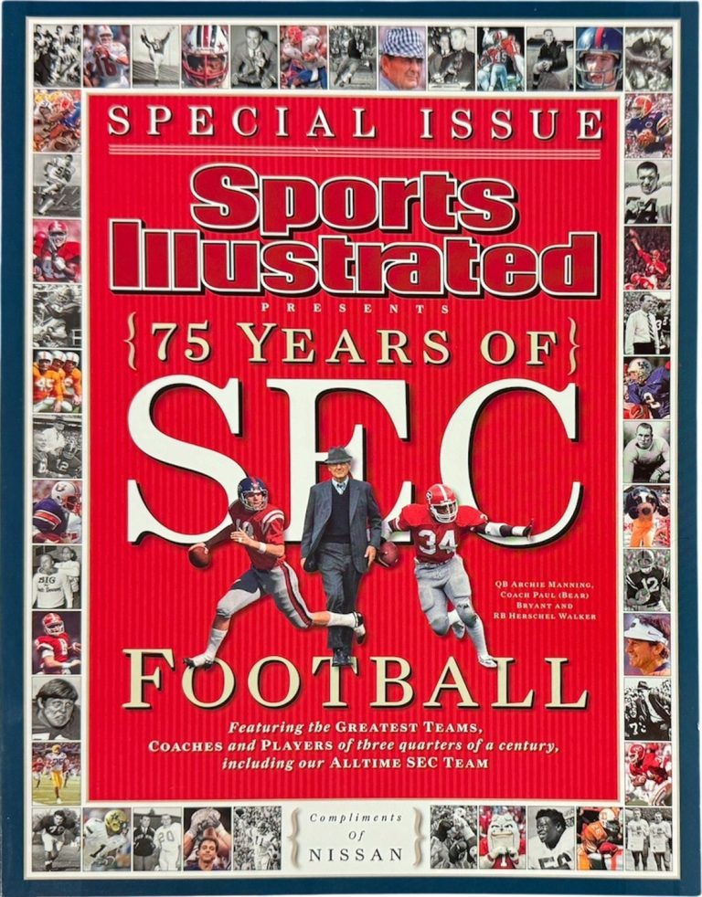2007 Sports Illustrated Full Magazine 75 Years of SEC Football Special Issue NEW