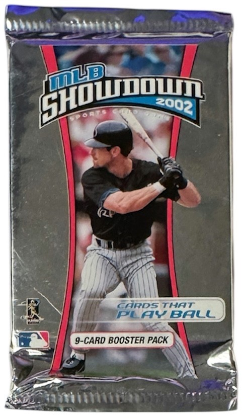 2002 MLB Showdown Factory Sealed  Booster Pack 9CPP - NEW/WOC