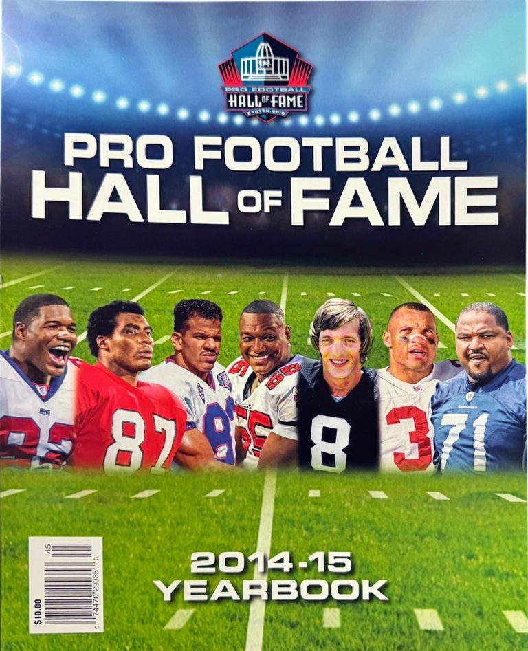 Pro Football Hall Of Fame Class Of 2014 NFL Magazine/Souvenir Yearbook - NEW