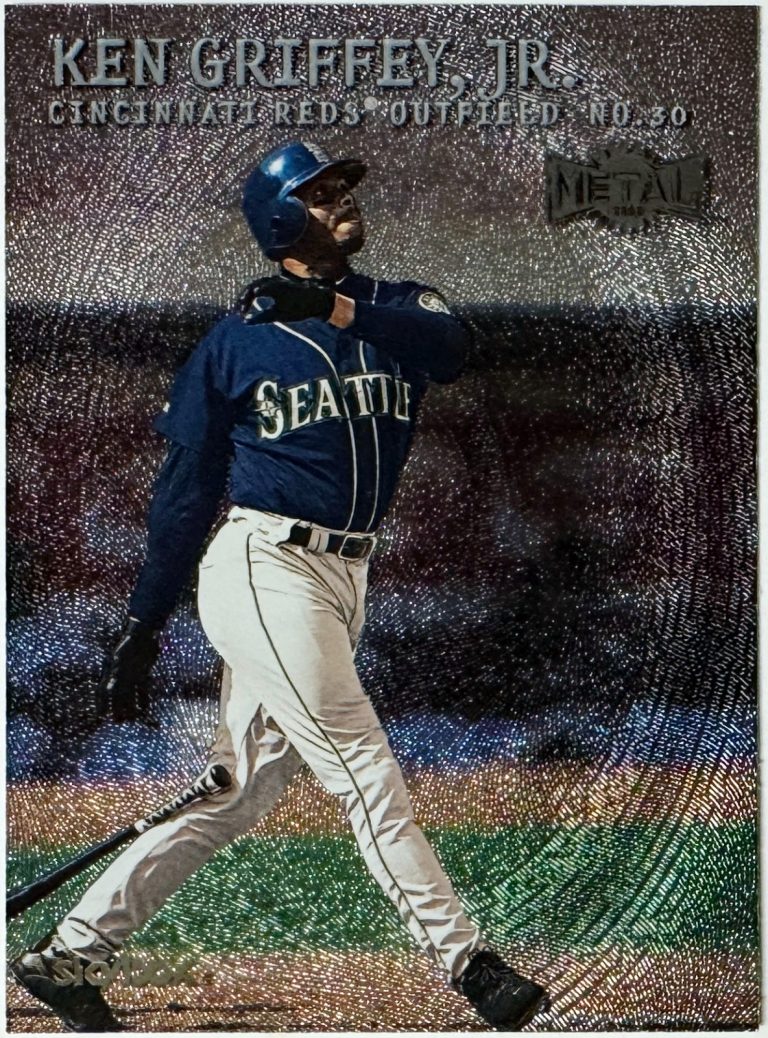 Ken Griffey, Jr. 2000 Skybox Metal Card #76 (Seattle Mariners/Reds/HOF)