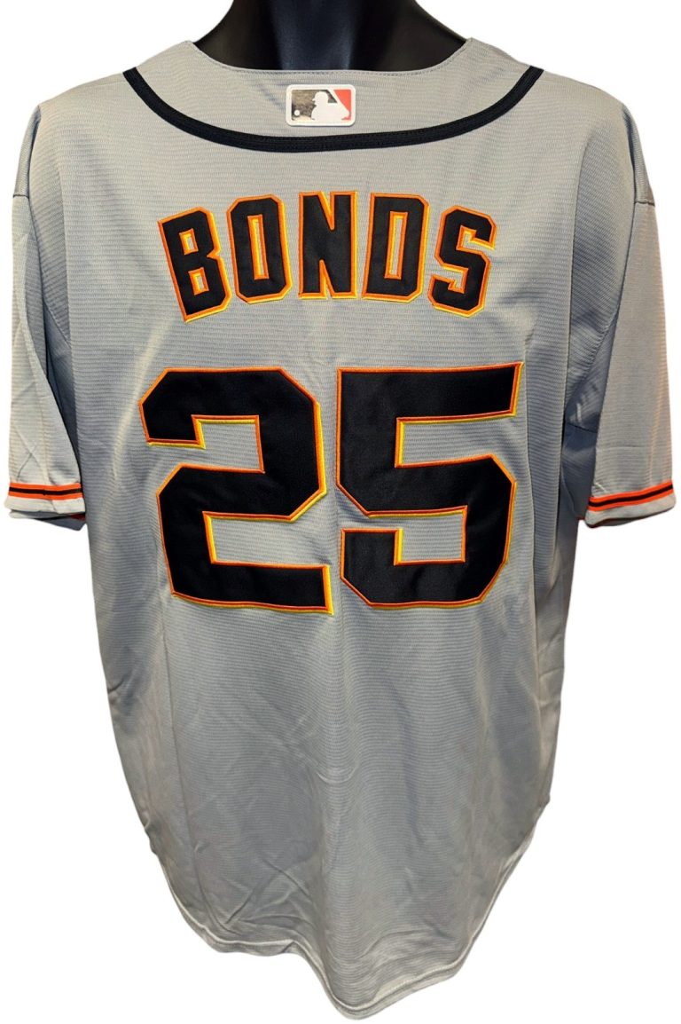 Barry Bonds San Francisco Giants Gray MLB Nike Standard Fit Jersey XL- New/Tags