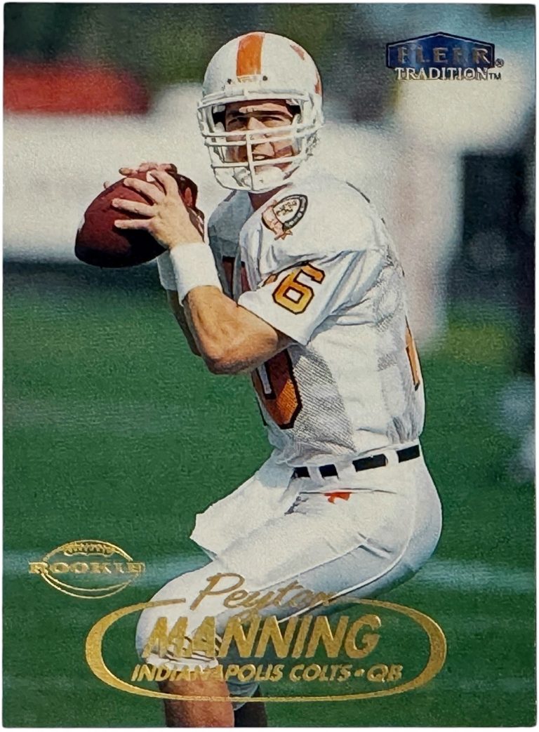 Peyton Manning 1998 Fleer Tradition Rookie Card (RC) #235 - Tennessee/Colts/HOF