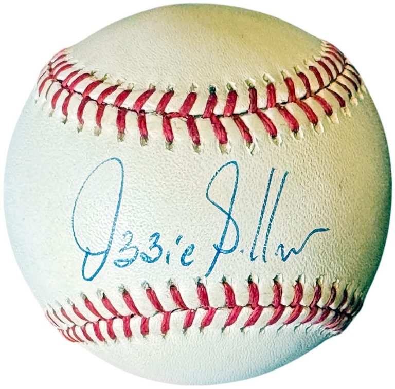 Ozzie Guillen signed Official Rawlings ROAL American League Baseball tone - COA