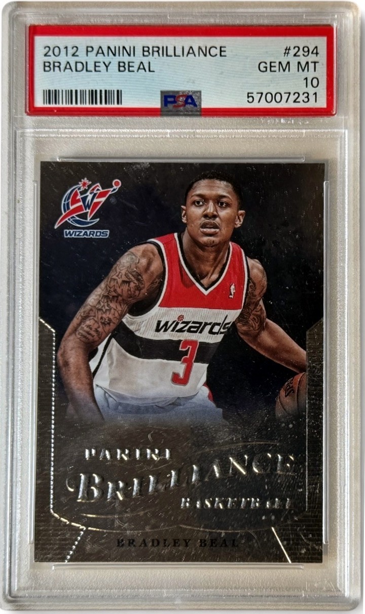Bradley Beal 2012-13 Panini Brilliance Rookie Card #294 - PSA Graded 10 Gem Mint