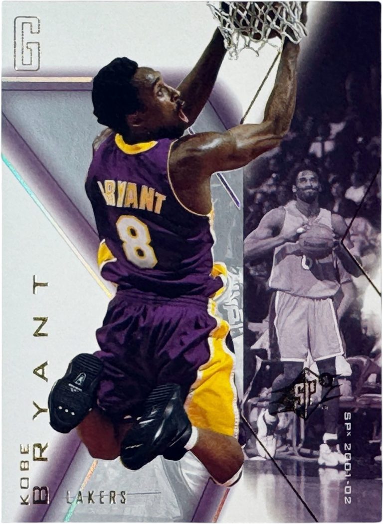 Kobe Bryant 2001-02 SPx Sample Card #SPX-1   (Los Angeles Lakers/HOF)