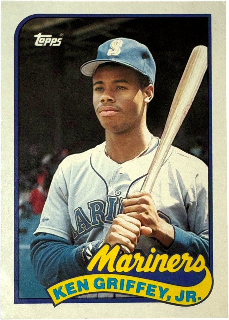 Ken Griffey Jr 1989 Topps Traded Rookie Card (RC) #41T  (Seattle Mariners/HOF)