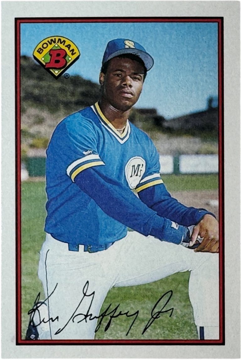 Ken Griffey Jr 1989 Bowman Rookie Card (RC) #220 -  (Seattle Mariners/HOF)