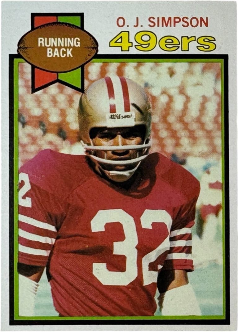 O.J. Simpson 1979 Topps Card #170 - (San Francisco 49ers/HOF/Heisman)