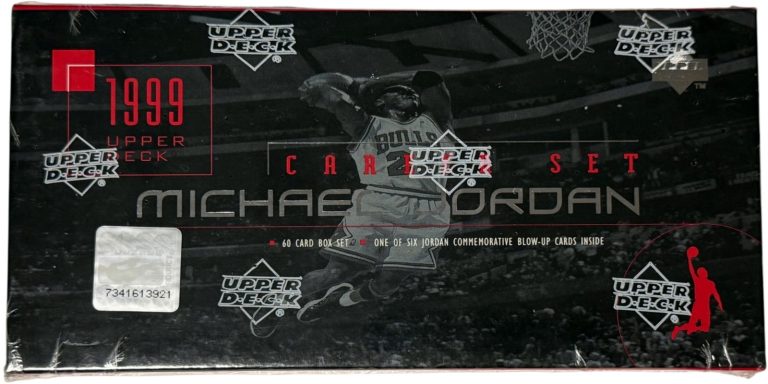 1999 Upper Deck Michael Jordan NBA  Career Set Sealed 60 Card BoxFACTORY SEALED
