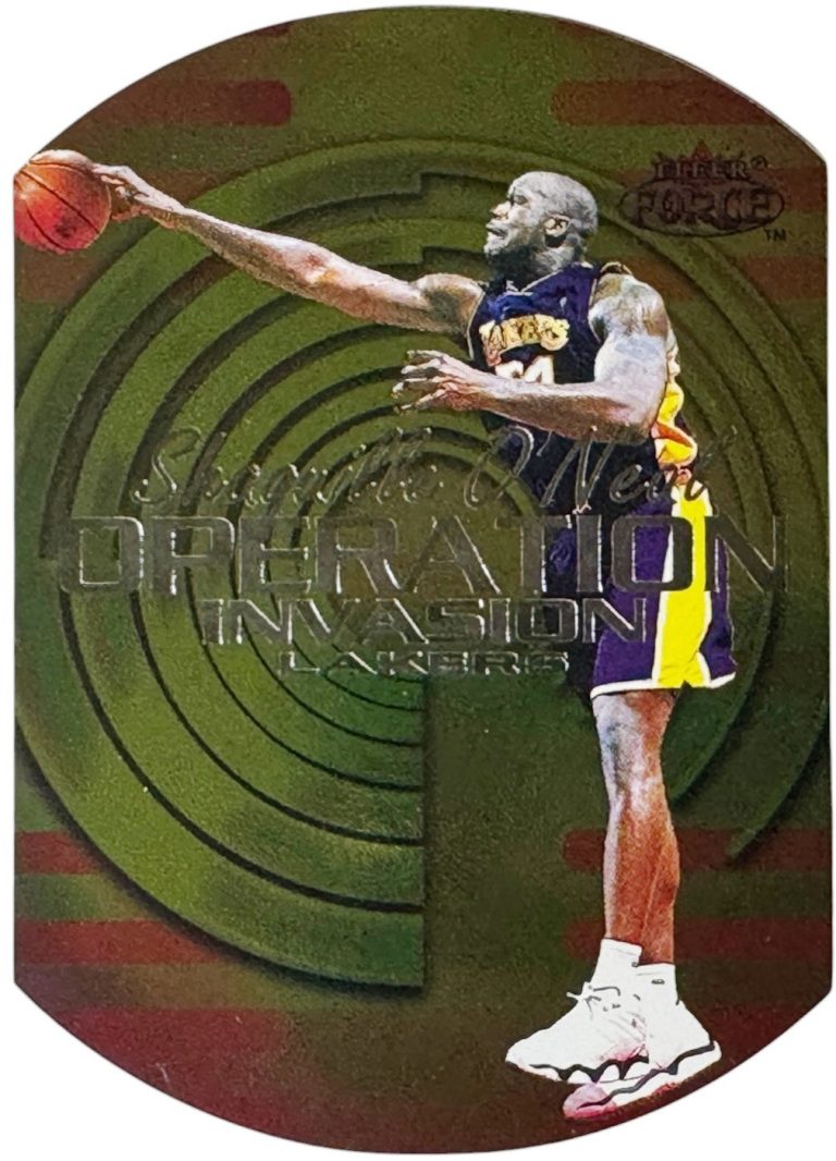Shaquille O'Neal 1999-00 Fleer Force Operation Invasion Forcefield Card #11OI