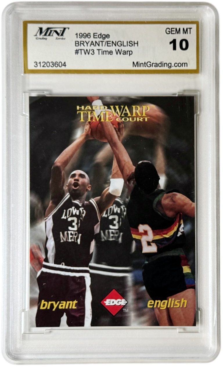 Kobe Bryant 1996-97 Collector's Edge Time Warp RC Card #TW3 - Mint Graded 10 GMT