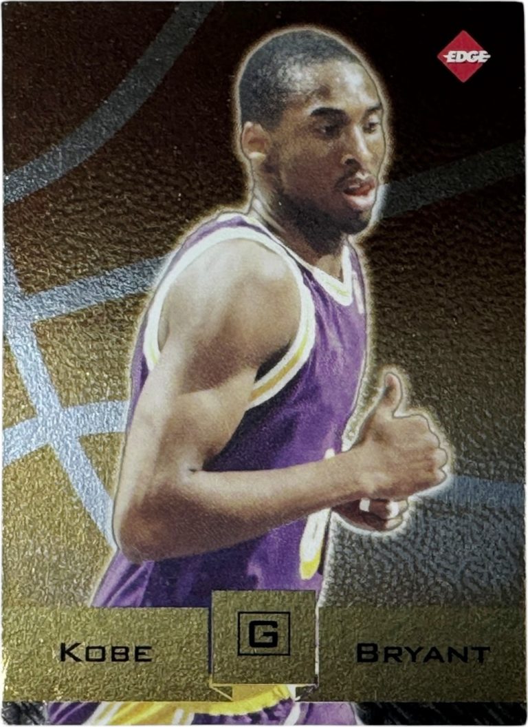 Kobe Bryant 1997 Collector's Edge Gold Foil RC Card #39 - Los Angeles Lakers/HOF