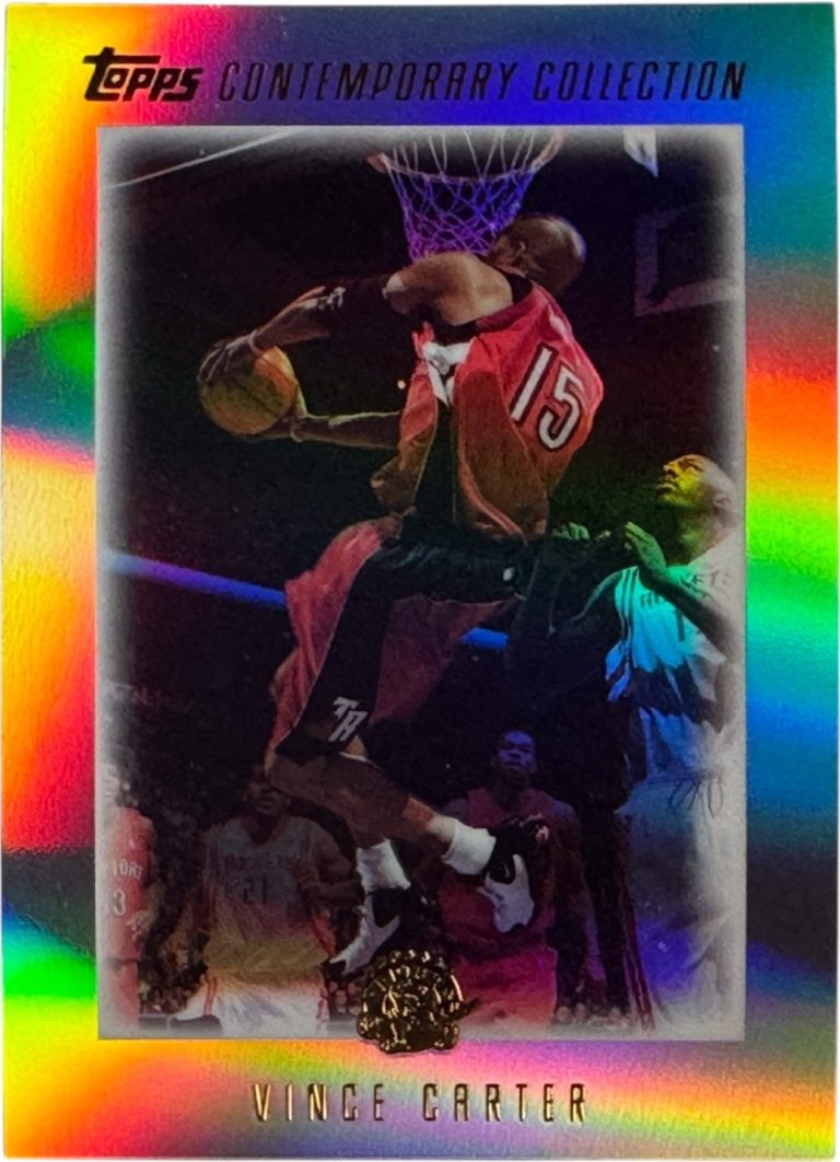Vince Carter 2003-04 Topps Contemporary Collection Refractor Card #105 (Raptors)