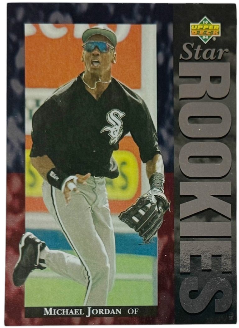 Michael Jordan 1994 Upper Deck Star Rookies Card 9RC) #19 - Chicago White Sox