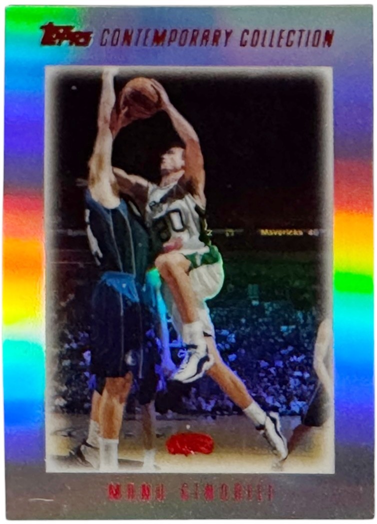 Manu Ginobili 2003-04 Topps Contemporary Collection Red Card #101 /225 - Spurs