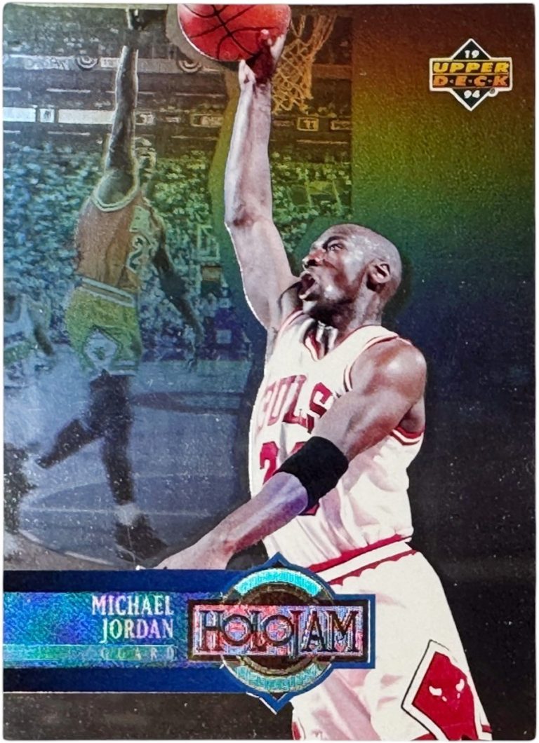 Michael Jordan 1993-94 Upper Deck HoloJam Hologram Insert Card #H4 Rare SP/Bulls