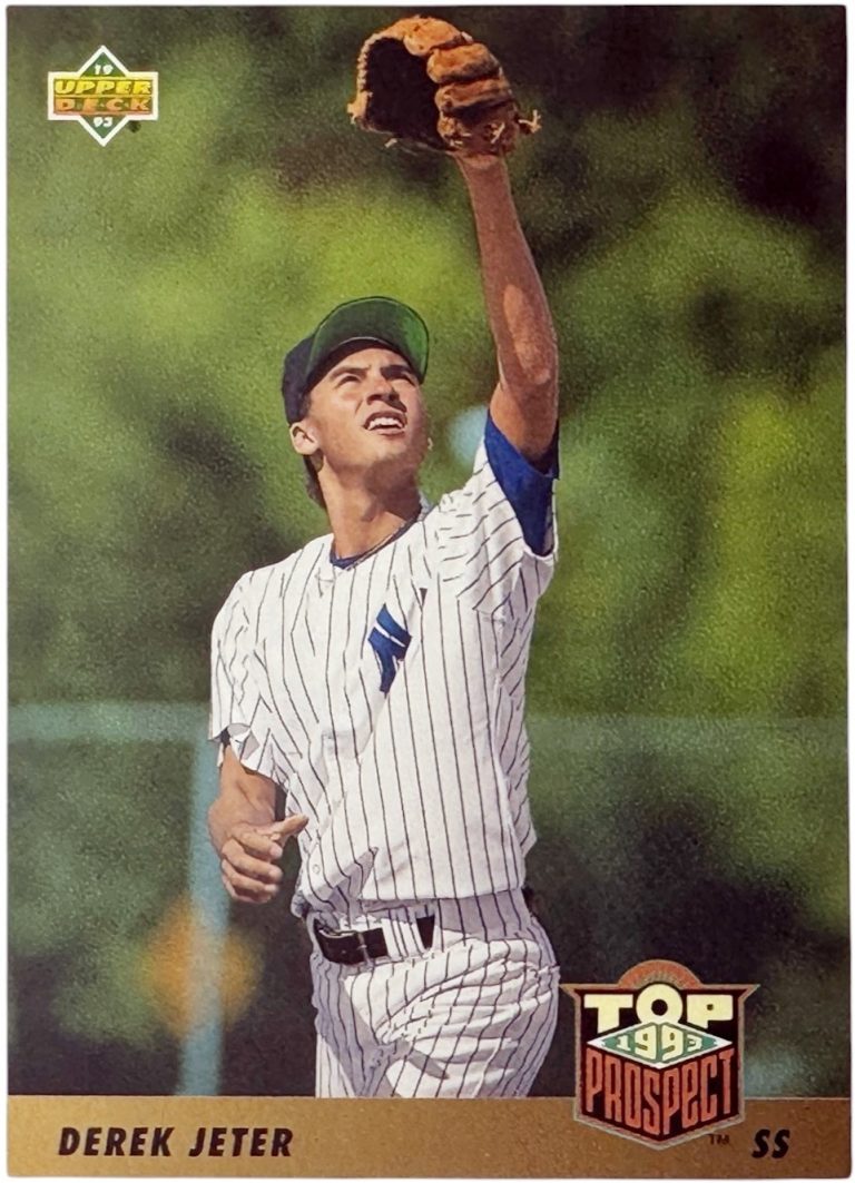 Derek Jeter 1993 Upper Deck Rookie Card (RC) #449  (New York Yankees/HOF)
