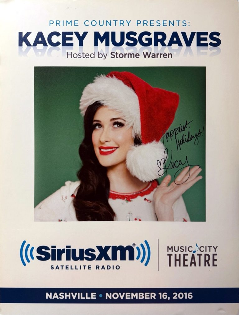 Kacey Musgraves signed 2016 22