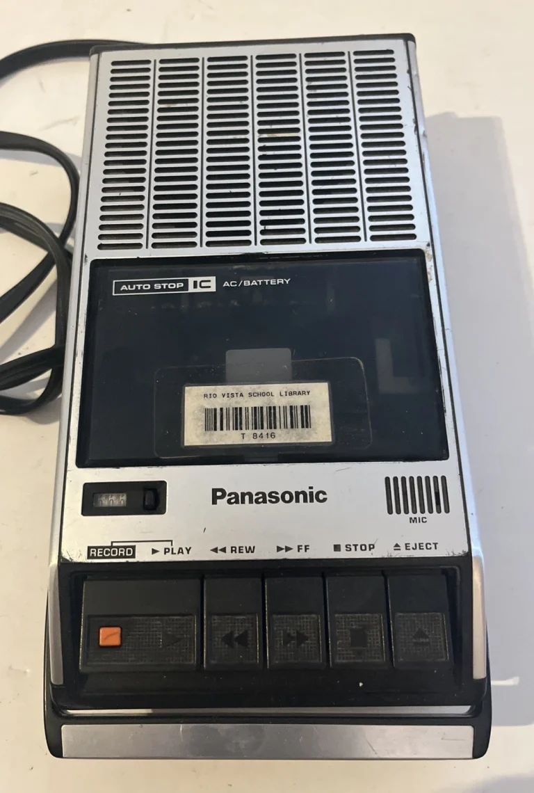 PANASONIC  RQ-2309AV Cassette Recorder Player VTG AS IS Parts No Power
