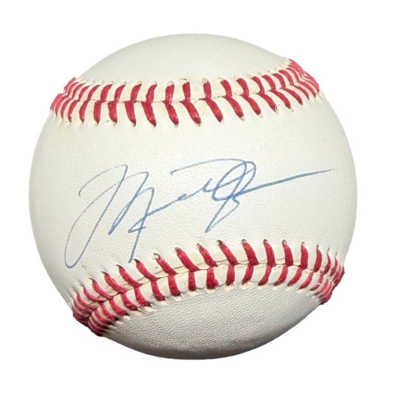 Michael Jordan Signed Autograph Baseball Ball Chicago White Sox Upper Deck UDA