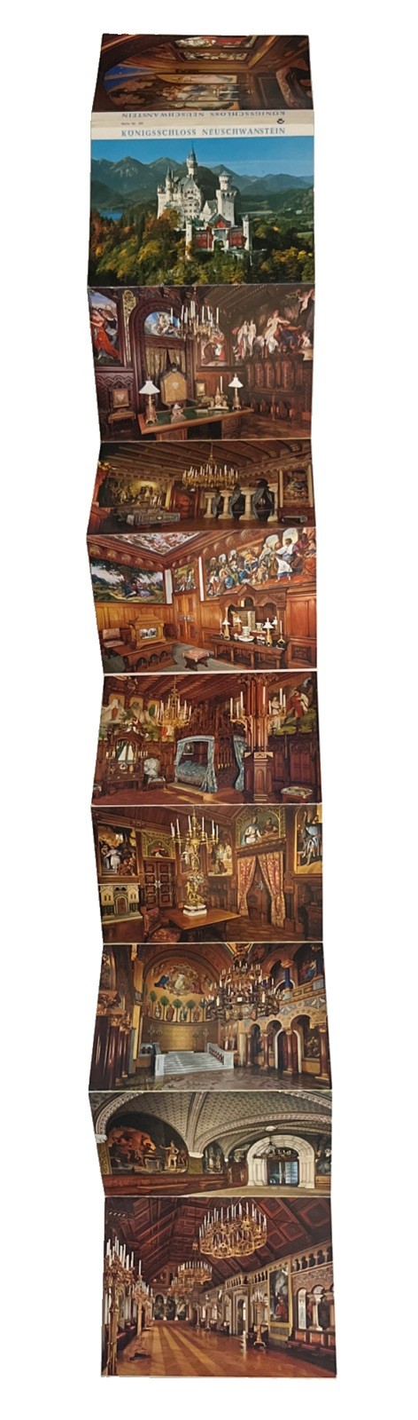 Vintage Postcard Pack Konigsschloss, Neuschwanstein Bavaria 10 Cards,  Un-Used