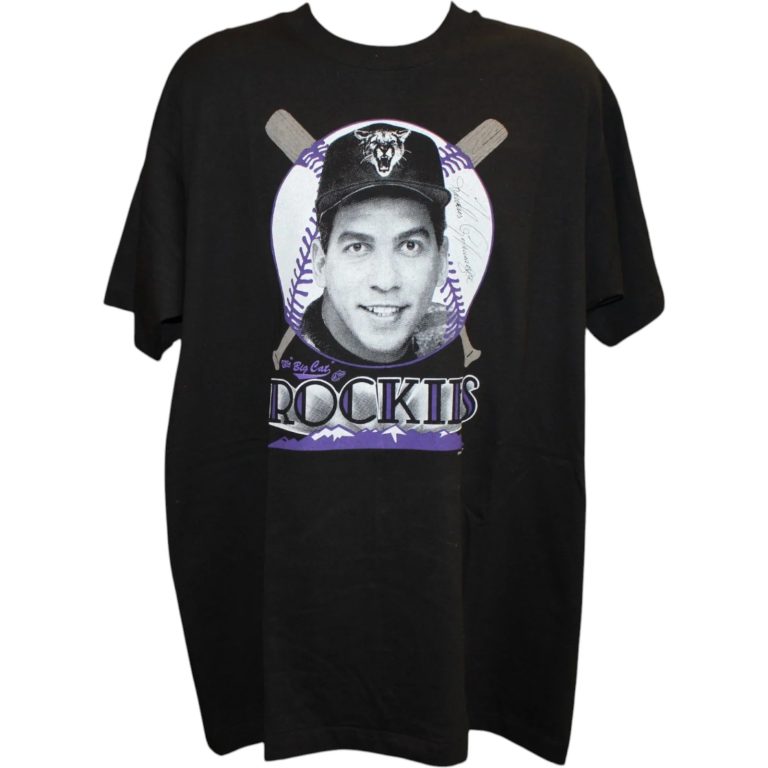 Andres Galarraga Colorado Rockies 1993 Black 