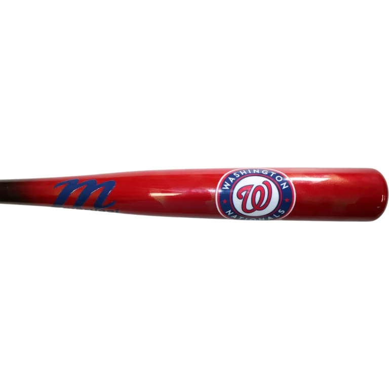 Washington Nationals Baseball Bat Red & Black Commemorative Marucci 58525