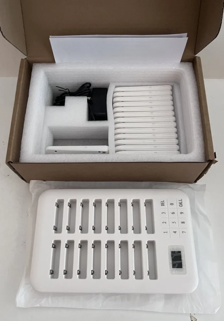 Retekess TD157 Restaurant Pager System Guest Queuing 16 Buzzer School Clinic Bar