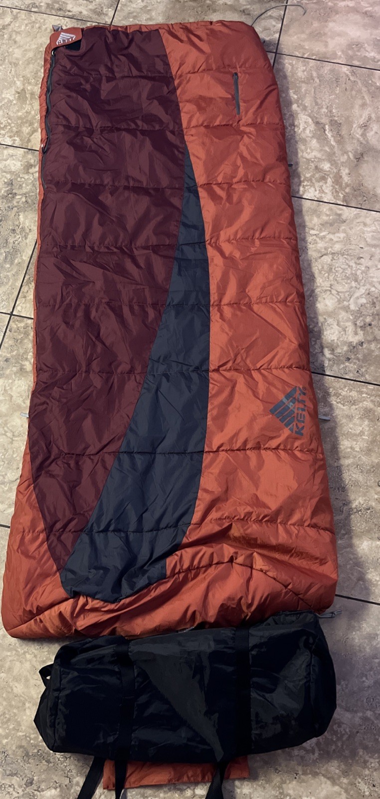 Kelty Eclipse 30 Degree Camping Sleeping Bag Cloud Loft