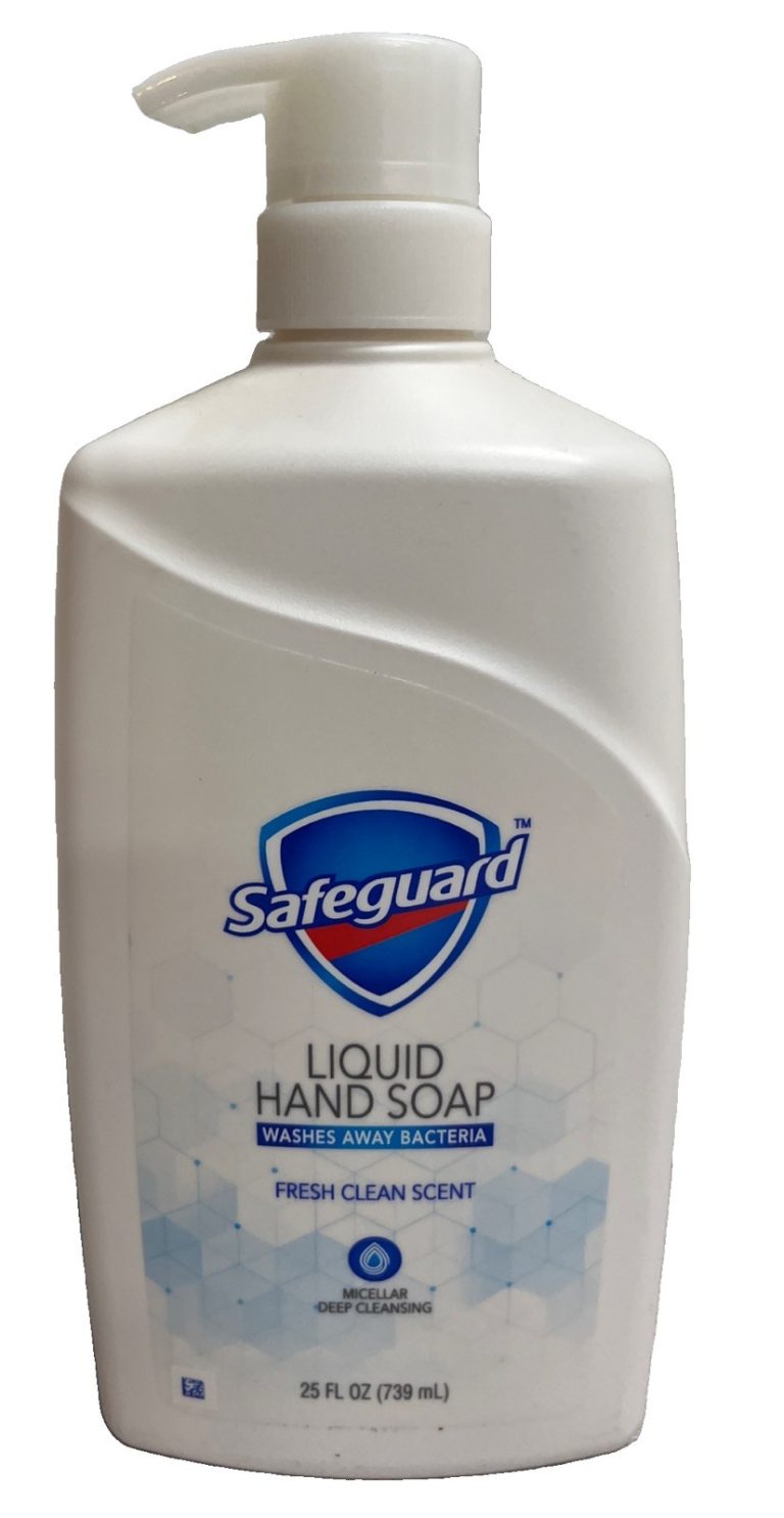 SAFEGUARD LIQUID HAND SOAP 25 FL oz. Fresh Clean Scent Micellar Deep Cleansing