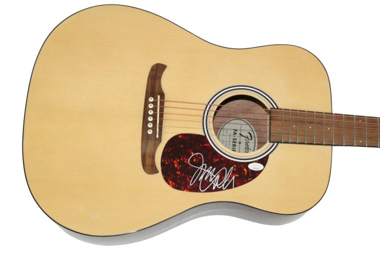 Judy Collins Signed Autograph Fender Acoustic Guitar - Wildflowers JSA COA