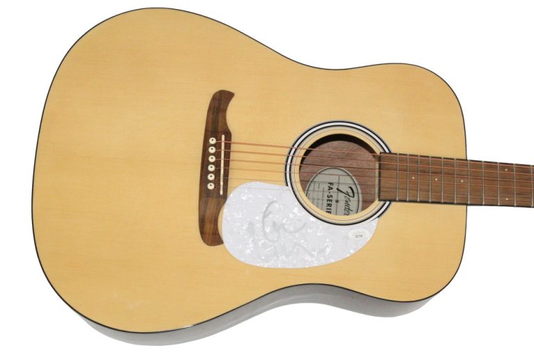 Keith Urban Signed Autograph Fender Acoustic Guitar - Be Here w/ JSA COA