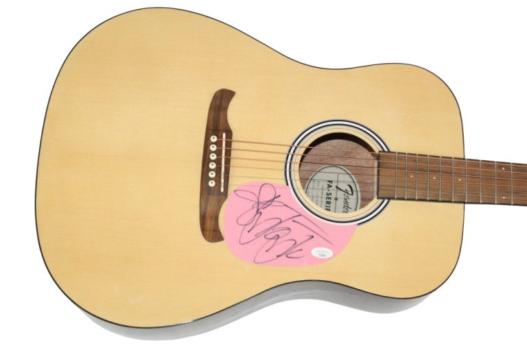 JoJo Siwa Signed Autograph Fender Acoustic Guitar - Dance Moms Star w/ JSA COA