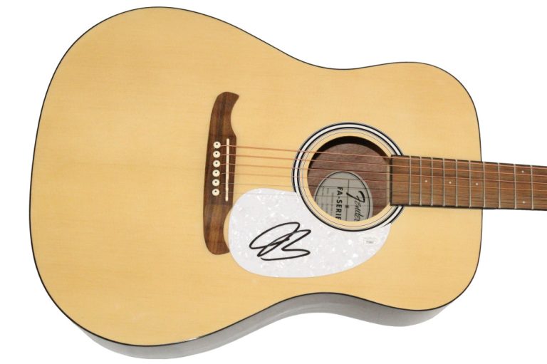 Joe Bonamassa Signed Autograph Fender Acoustic Guitar - Redemption JSA COA