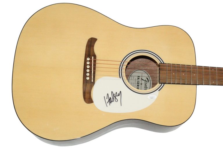 Halsey Signed Autograph Fender Acoustic Guitar - Manic w/ JSA COA