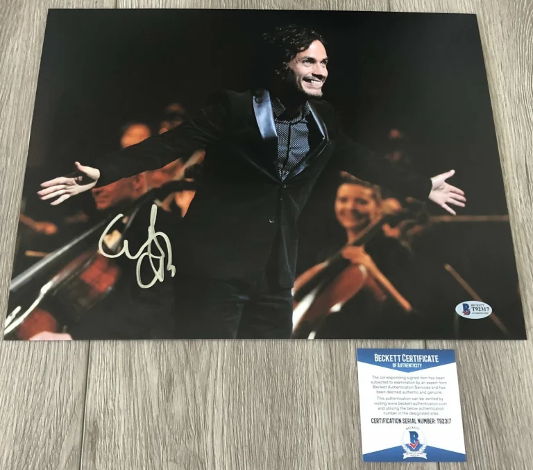 GAEL GARCIA BERNAL SIGNED MOZART IN THE JUNGLE 11x14 PHOTO BECKETT BAS COA PROOF