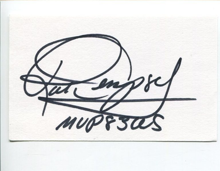 Rick Dempsey 1983 Baltimore Orioles World Series MVP Rare Signed Autograph JSA