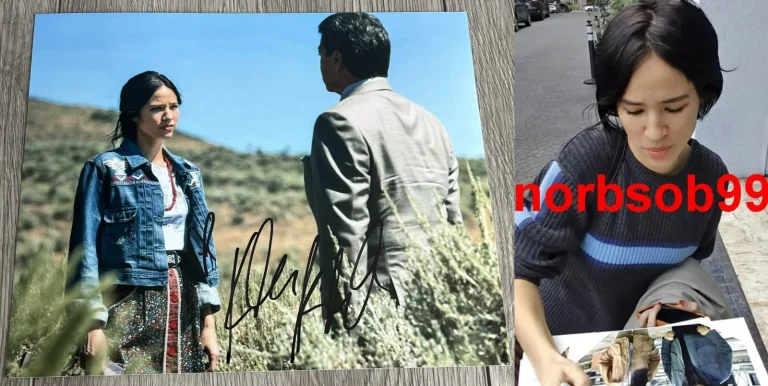 KELSEY ASBILLE SIGNED YELLOWSTONE 8x10 PHOTO w/EXACT VIDEO PROOF & BECKETT COA