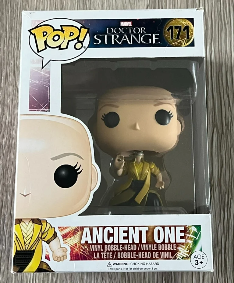 ANCIENT ONE FUNKO POP MOVIES MARVEL DOCTOR STRANGE 171 NOT MINT w/ PROTECTOR