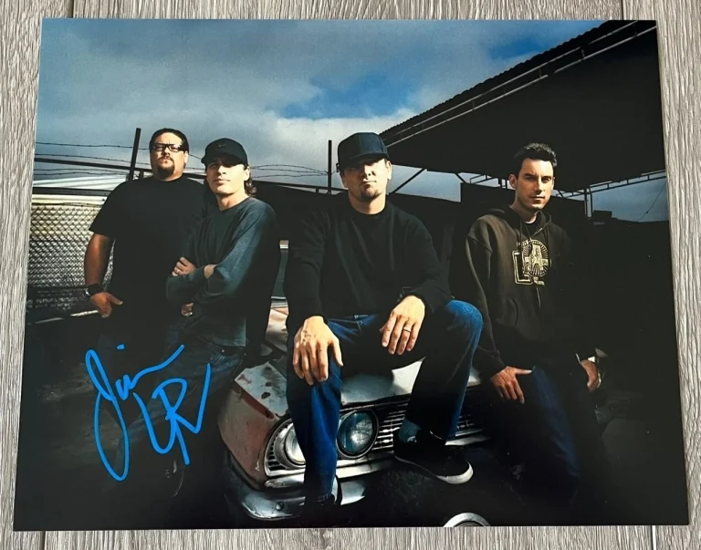JIM LINDBERG SIGNED AUTOGRAPH PENNYWISE BAND 8x10 PHOTO D w/EXACT PROOF